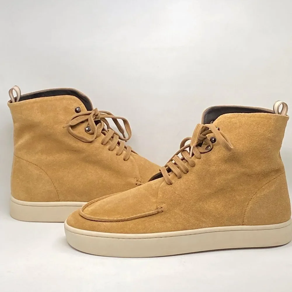 OFFICINE CREATIVE Suede Chukka Boots In Brown size 42.5/us size 9.5